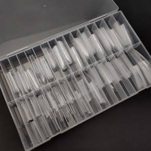 MR指甲双形式亚克力指甲延伸工具定制标志三明治双底部和顶部双形式指甲尖批发 - Product Image 6