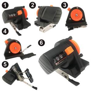 Contatore di Profondità Meccanico Portatile 0-999M per <span class=keywords><strong>Pesca</strong></span>, Strumento da <span class=keywords><strong>Pesca</strong></span>, Contalunghezza in Plastica - Product Image 6