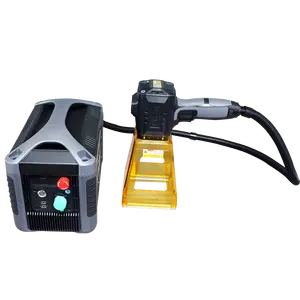 Nuova macchina portatile 20w 30w 50w per marcatura Laser in fibra di metallo Software di controllo EZCAD