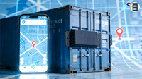 Traceur GPS solaire étanche pour conteneur avec autonomie ultra-longue