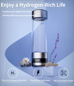 Générateur d'eau riche en hydrogène portable 3 en 1 avec écran LED intelligent et électrolyse SPE pour la séparation de l'oxygène - Product Image 6