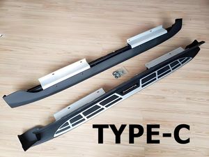 JOESHIER 4x4 accessories Off-Road Protection Aluminum Alloy Side <b>Step</b> Running <b>Board</b> For Hyundai Santa Fe 2013-2018 - Product Image 3