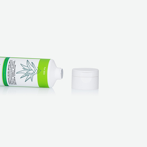 หลอดบีบพลาสติกทางการแพทย์แบบกำหนดเอง พิมพ์ลายว่านหางจระเข้ หลอดบางนุ่มพร้อมฝาเกลียวทรงกลม สำหรับบรรจุโพลีเอทิลีนไกลคอลสำหรับปิดแผล - Product Image 2