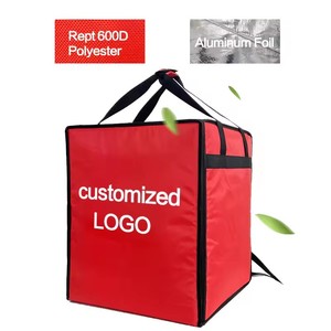 Kunden spezifische Takeout Insulation Delivery Box Wasserdichte Food Delivery <span class=keywords><strong>Cooler</strong></span> <span class=keywords><strong>Bag</strong></span> Rucksack - Product Image 4