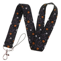 Cordino per Telefono con Disegni Divertenti di Halloween e Natale, Porta Tessere per Controllo Accessi, Carte d'Identità, Badge Aziendali e Studenteschi, Vendita all'Ingrosso