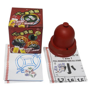 KTV — jeu de dés à ongles automatique, avec couverture en plastique, dessins et motifs, gobelet électrique, boîte de couleurs, pour soirée et bar - Product Image 4