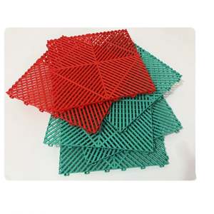 Baldosas para suelos de garaje PP Car Wash Floor Mat Baldosas de estacionamiento entrelazadas - Product Image 4