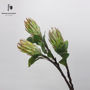 Branche unique roi Protea fleur artificielle longévité fleur décorative pour salon <span class=keywords><strong>mariage</strong></span> paysage fait afrique du sud - Product Image 2