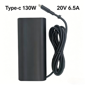 Cargador para Portátil <span class=keywords><strong>Dell</strong></span> de 130W, Tipo C, 20V 6.5A, Carga Rápida PD, Adaptador de Corriente Universal, Reemplazo de Fuente de Alimentación para Portátil - Product Image 4