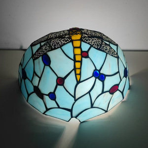 Phong Cách Châu Âu Địa Trung Hải Retro LED Tường Handmade Màu Xanh Con Chuồn Chuồn Cho Khách Sạn Phòng Khách Phòng Ăn Nhôm Trang Trí - Product Image 5