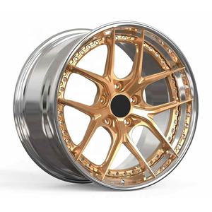 Jante en alliage Deep Dish <span class=keywords><strong>concave</strong></span> forgée sur mesure Rimpower 5x114.3 5x130 5x120 20 22 24 26 pouces pour Cadillac porsche - Product Image 1