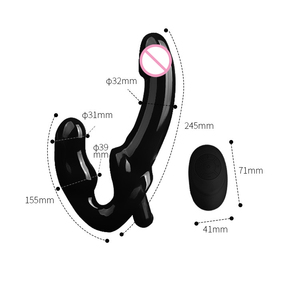 Vibrateur anal en silicone médical à 10 vitesses, plug anal vibrant, plug anal pour la prostate - Product Image 5