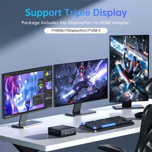 Máy tính mini cầm tay 12th13th Gen Intel Core i5 i7 I9 Mini PC DDR4 SSD ba màn hình du lịch-giá cả phải chăng hiệu suất cao wifi6 - Product Image 3