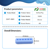 Joint d'étanchéité en caoutchouc silicone 33471-0601 pour connecteurs automobiles Molex, étanche IP67