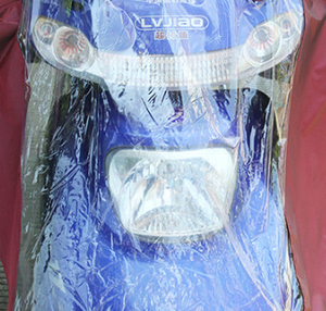 Poncho Impermeabile Integrale Antipioggia per E-Bike, Extra Lungo e Rinforzato, Mantella Impermeabile per Ciclismo Monoposto - Product Image 6