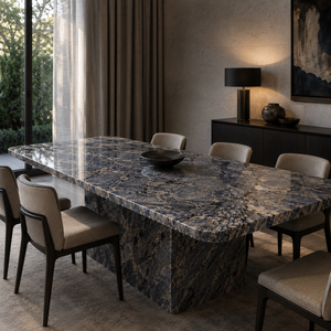 UNION Durable Blue Bahia Granite Slab Polished for Living Room Staircase Workshop Villa Bedroom Park Modern Design - Product Image 6