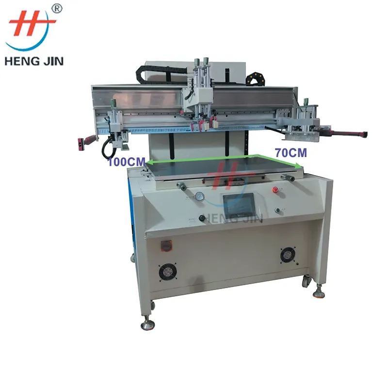 large big printing size area 70X100 cm Silk screen printing machine