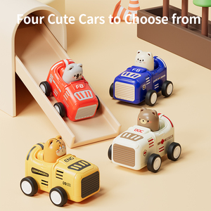 Mobil Mainan Bayi Grosir, Mobil Kartun, Mobil Tarik Mundur untuk Balita, Mainan Pesawat, Mainan Edukasi Montessori untuk Anak-anak - Product Image 3