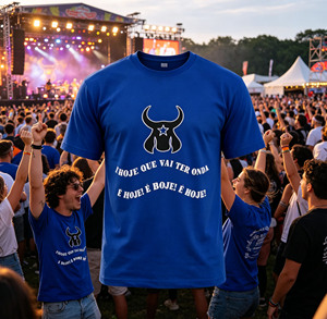 Camiseta Personalizada Barata con Estampado de Slogan del Festival de Parintins, Secado Rápido - Product Image 1