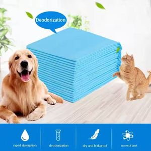 Almohadillas de Alta Calidad para Cachorros 33*45, Material sin Olor, Personalizables, para Entrenamiento de Gatos y Animales Pequeños, Hechas de Papel - Product Image 2
