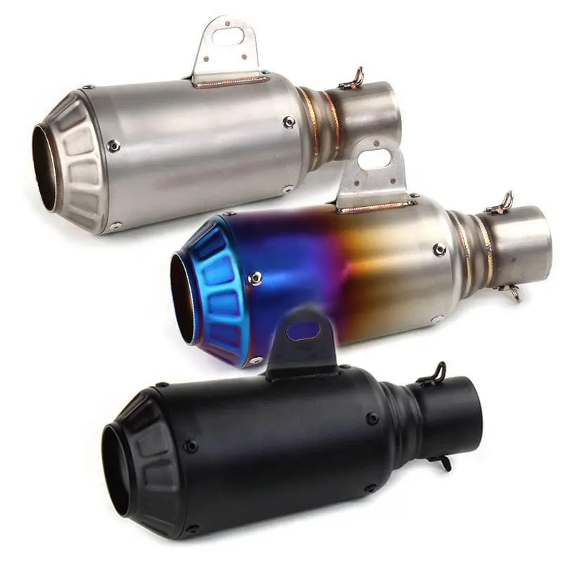 Competitive Price 51mm Universal Motorcycle AK Exhaust Muffler Escape moto Slip On Exhaust
