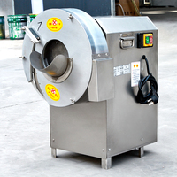 Sus 304 Plantain Chips Machine, Fruit- en Groentesnijder, Groenteschaaf, Gember Snijder