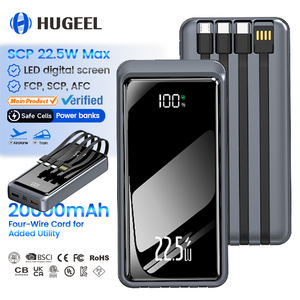 <span class=keywords><strong>2026</strong></span>년 신제품 20000mAh 대용량 파워뱅크 타입 C 케이블 PD20W 고속 충전 폰 17 삼성 샤오미 태블릿용 - Product Image 1