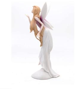 Polyresin 13 "spirito foresta fata che indossa un fiore figurina da collezione, <span class=keywords><strong>rosa</strong></span>, Polyresin - Product Image 2