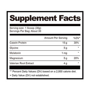 Servicio de Diseño de Etiqueta Personalizada OEM para Proteína de Caseína en Polvo, Certificada GMP, HALAL, Vegana, Kosher, Antioxidante, para la Recuperación del Sueño en Adultos - Product Image 4