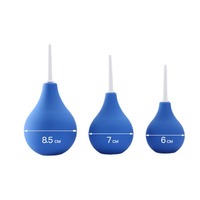 Irrigateur vaginal en silicone en forme de poire, pour lavement anal, jouet sexuel, buse de lavement, nettoyeur anal, Chuveiro pour hommes gays