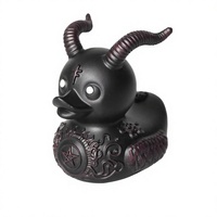 Statue Gothique Punk Noire en Résine, Satanique, Religieuse, Horreur, Rock, Décoration d'Halloween, Cadeau, Imprimée en Letterpress