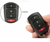 Télécommande rf 433 Hz à code de roulement, télécommande universelle à distance pour garage, commande à distance pour ouvre-porte