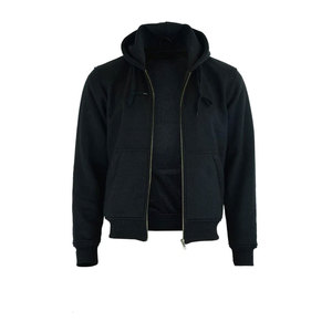 Vente en gros de sweats à capuche d'hiver personnalisés 100% coton pour hommes - Sweats à capuche tendance en molleton épais avec fermeture éclair et teinture unie - Product Image 5
