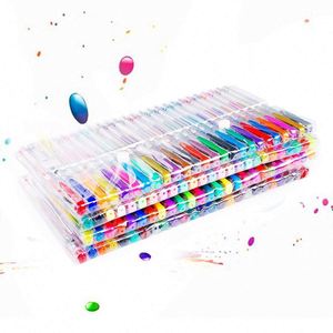 Custom Custom Logo 100 <b>Color</b> School Office Gel <b>Pen</b> Set - Product Image 4