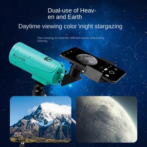 Télescope astronomique <span class=keywords><strong>monoculaire</strong></span> en métal Love View WM1250b, objectif 25 mm, lentille non revêtue, champ de vision 2,6-4,6, observation des étoiles en profondeur - Product Image 2