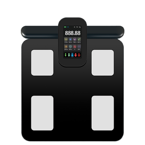 Leaone Wholesale Smart Body Fat <strong>Scale</strong> 8-Electrode LCD Display Weight BMI Measuring <strong>WiFi</strong> Connectivity Battery Powered Max 180kg - Product Image 1