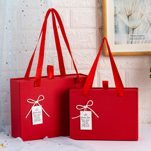 Vente chaude cadeau personnalisé créatif mariage bonbons tiroir boîte grand rouge haut de gamme vacances retour cadeau grande boîte vide - Product Image 6