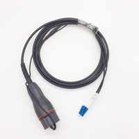 Kabel Patch Fiber Optik Single Mode FullAXS(DLC)-DLC Outdoor 5.0mm LSZH TPU Tahan Air Kompatibel dengan RPM 253 1610