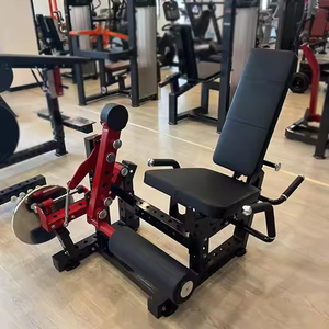Uso comercial Nuevo diseño Entrenamiento Acero Gimnasio Equipo de fitness Placa Cargada Extensión de pierna Curl de pierna para gimnasio Club - Product Image 5