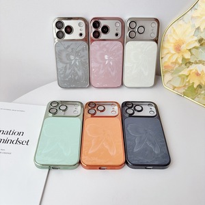 เคสโทรศัพท์มือถือเคลือบเงาหรูหรา ลายผีเสื้อ สำหรับ iPhone 17 16 15 14 Pro Max ป้องกันการกระแทก พร้อมกลิตเตอร์ - Product Image 1