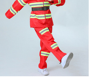 Nuevo uniforme de bombero para niños y niñas para Halloween, día de la carrera, niños, bombero, luchador, <span class=keywords><strong>Sam</strong></span>, protección, vestidos de Cosplay - Product Image 6