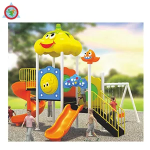 Home Kids Zone Kindergarten Equipment Outdoor Playground Slides With Swing outdoor playground equipment