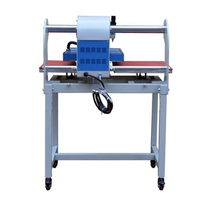 Calentador automático corriendo diapositiva superior neumática camiseta vinilo prensa logo pegatina máquina de prensa de calor para ropa de yoga - Product Image 3