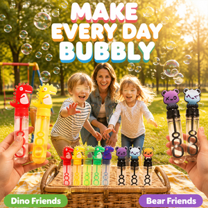 Juguete de Burbujas, Mini Varita de Burbujas de Dinosaurio de Plástico, Juguete de Burbujas para Niños, para Jugar al Aire Libre en la Playa o el Parque, Fácil de Transportar - Product Image 3