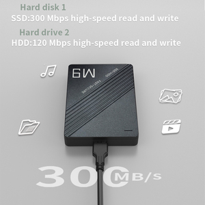 ฮาร์ดดิสก์พกพาภายนอกใหม่ 1TB วัสดุ ABS แบบสองชั้น สำหรับใช้งานกับเดสก์ท็อป/แล็ปท็อป อินเทอร์เฟซ Mini USB ความเร็ว 1000Mbps มีสินค้าในสต็อก - Product Image 6