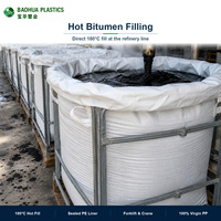 Sac Jumbo FIBC de 1000 kg pour bitume, résistant à la chaleur jusqu'à 180 degrés, pour remplissage à chaud, sac en vrac, sac de bitume, directement de l'usine