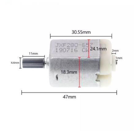 Fc280 Brush DC 12V Permanent Magnet Electric Mini Motor for Car Door Lock Actuator