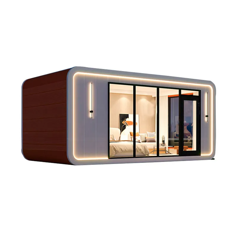 Di chuyển container nhà không gian viên nang khách sạn Apple cabin nhà