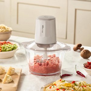 Picadora de carne Bear de 1L, procesador de alimentos eléctrico automático para uso doméstico - Product Image 2