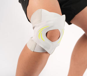Genouillères de compression réglables <span class=keywords><strong>pour</strong></span> femmes et hommes avec design respirant et antidérapant, genouillères de sport en nylon de haute qualité <span class=keywords><strong>pour</strong></span> la course à pied - Product Image 1